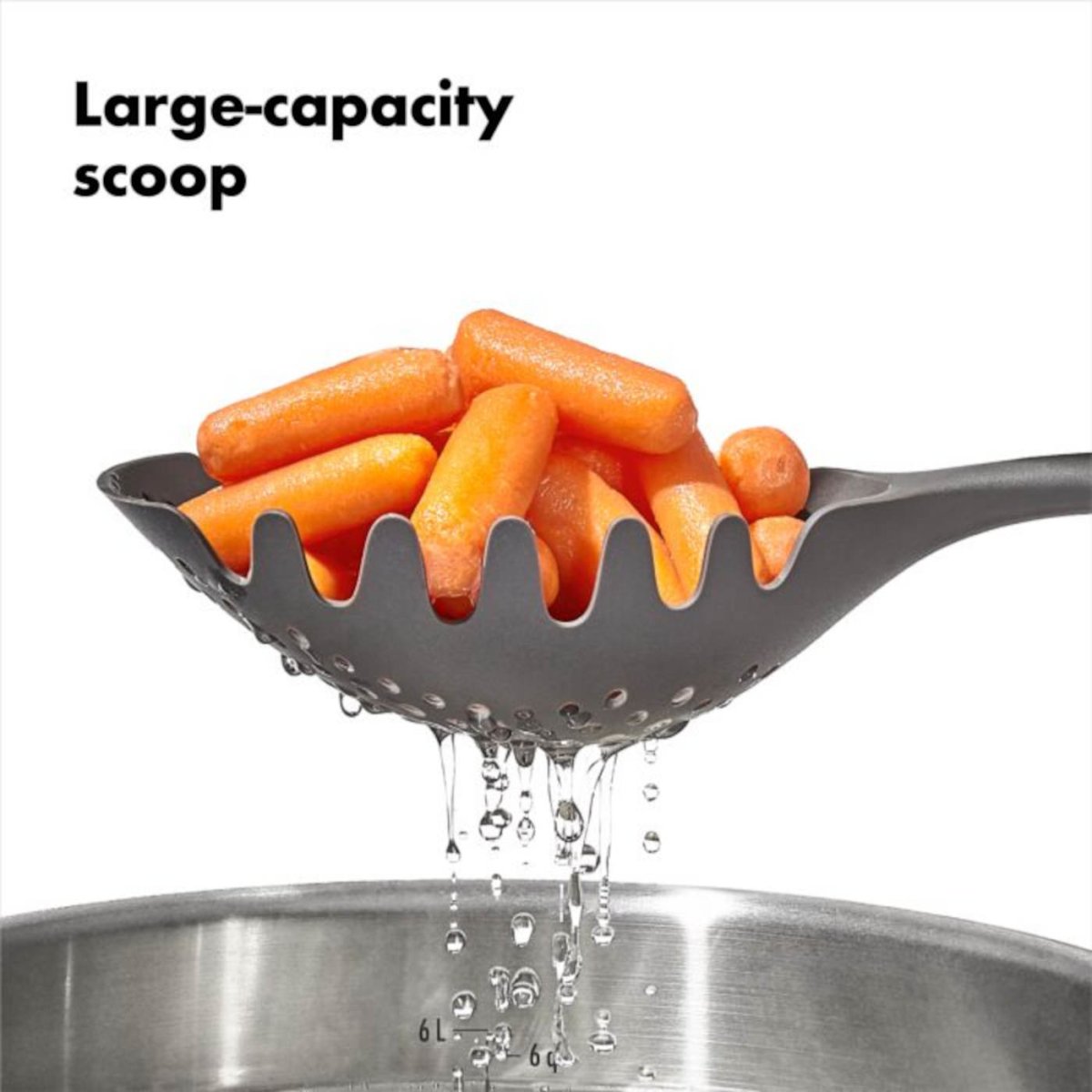 OXO Good Grips Pasta Scoop Strainer | Minimax