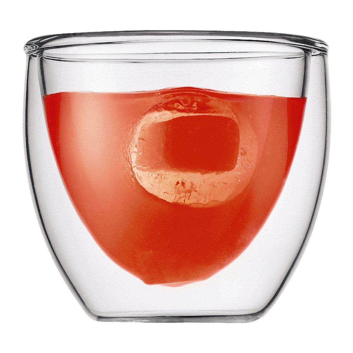 Bodum Pavina Espresso Double Wall Glasses 80ml (Set of 2) | Minimax