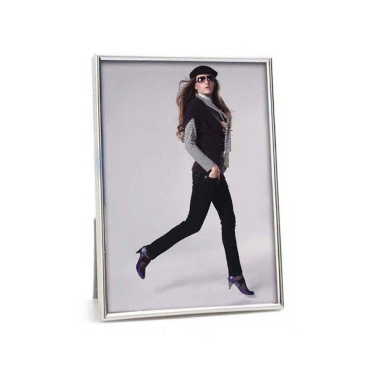 Whitehill Philip Slim Plate Frame Silver 18cm x 13cm