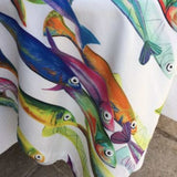 Poisson Bleu Tablecloth 170cm x 270cm - Minimax