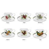 Portmeirion Pomona Tea Cup and Saucer Set Assorted 200ml | Minimax