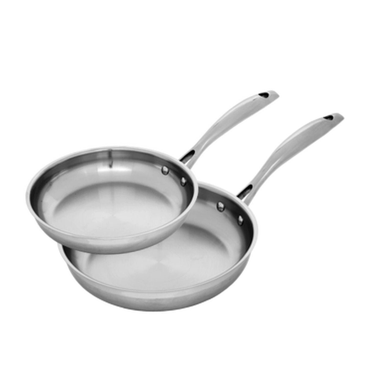 Swiss Diamond Premium Steel Frypan Twin Pack 20cm & 28cm | Minimax