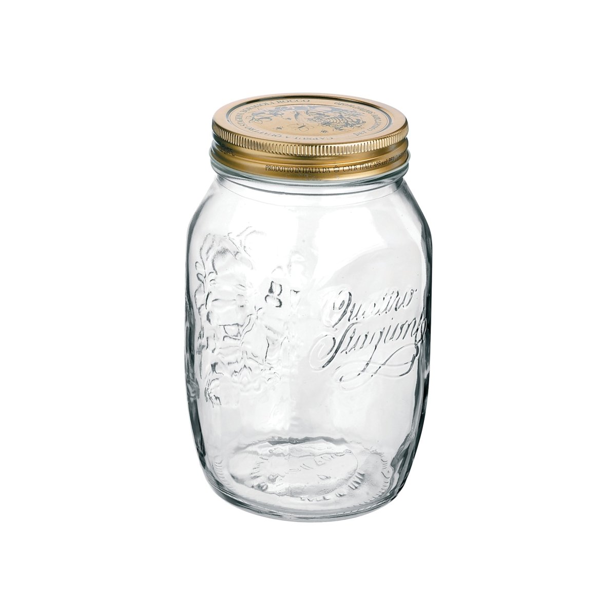 Quattro 1ltr Wide Preserving Jar - Minimax