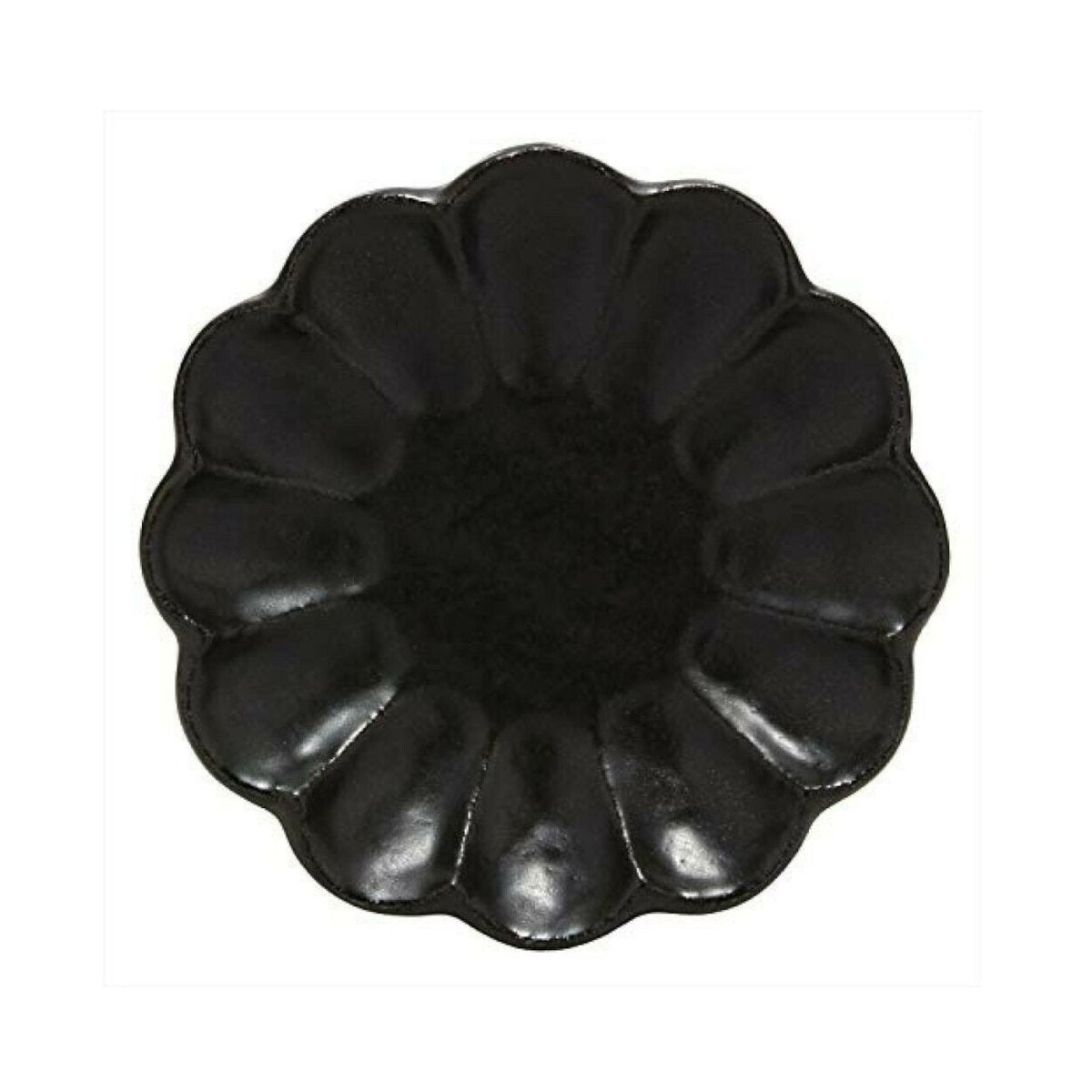 Rinka Black Round Plate 14cm - Minimax