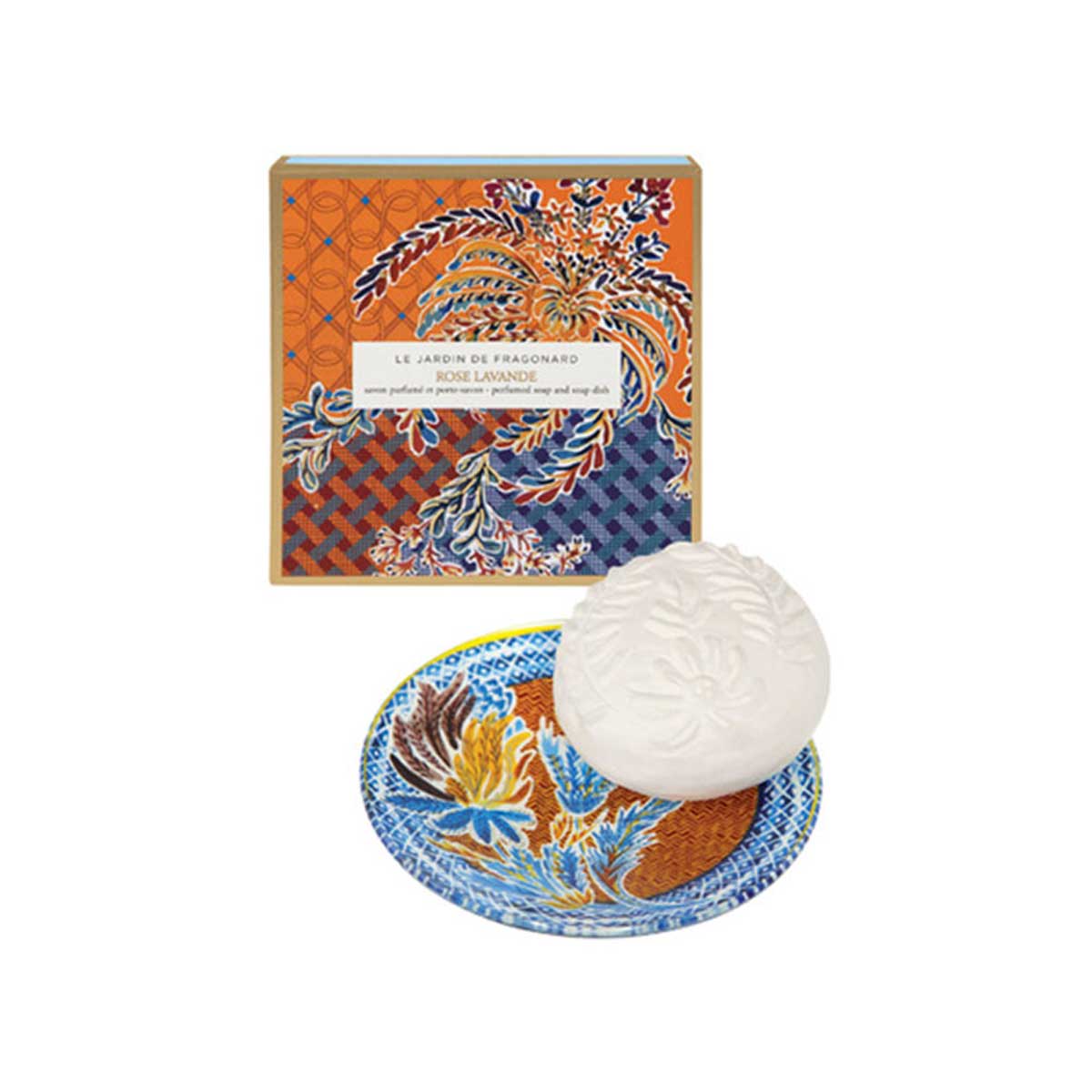 Rose Lavender Soap and Dish - Minimax