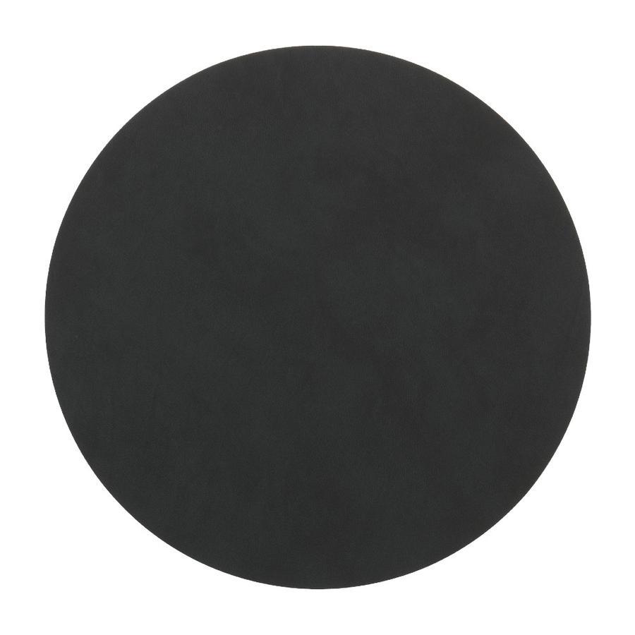 Round 30cm Black Placemat - Minimax