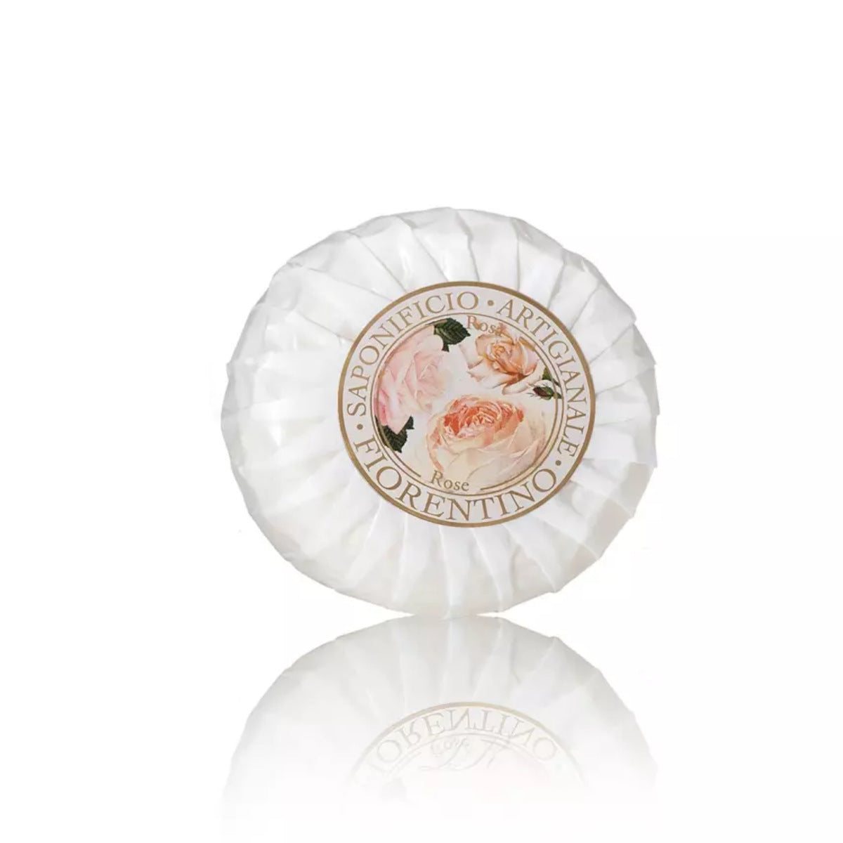 Saponificio Artigianale Fiorentino Rose Boxed Soap Round 100g Set of 3 | Minimax