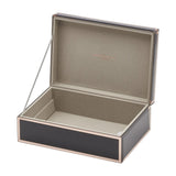One Six Eight London Sara Jewellery Box Black Large | Minimax
