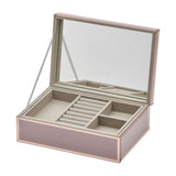 One Six Eight London Sara Jewellery Box Dusty Rose Large | Minimax