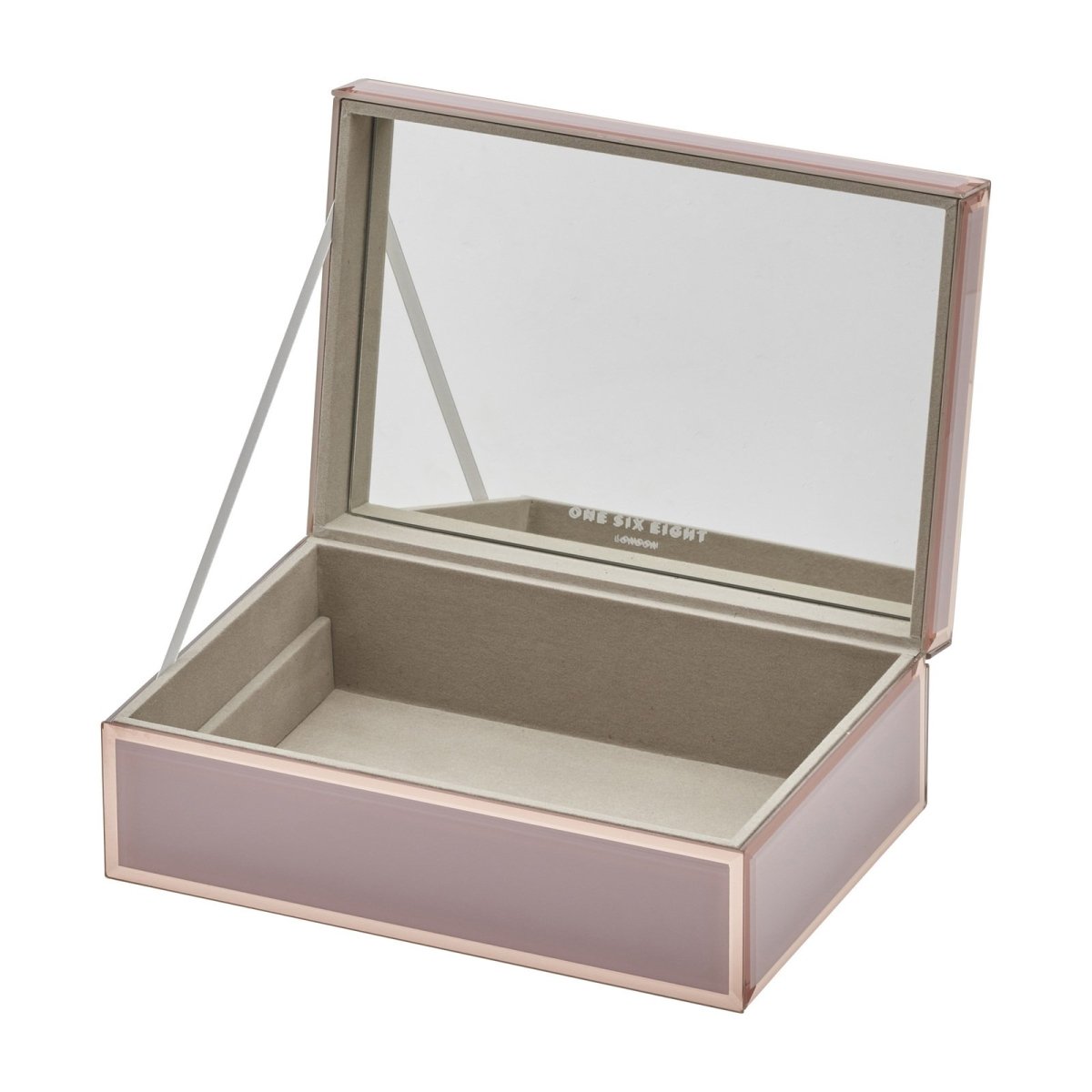 One Six Eight London Sara Jewellery Box Dusty Rose Large | Minimax