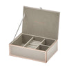 One Six Eight London Sara Jewellery Box Blush Medium | Minimax