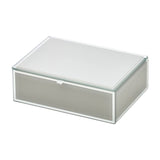 One Six Eight London Sara Jewellery Box Cool Grey Medium | Minimax