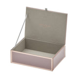 One Six Eight London Sara Jewellery Box Dusty Rose Medium | Minimax