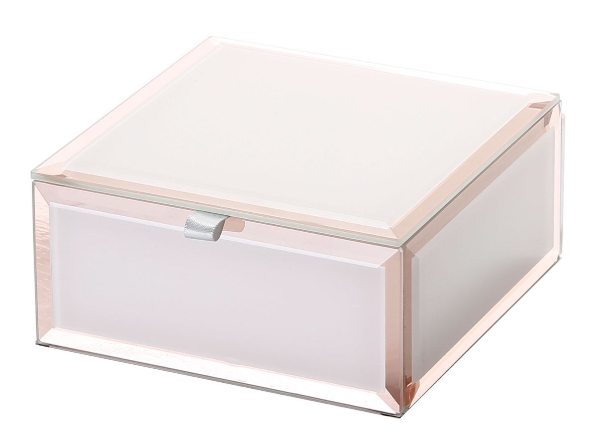 One Six Eight London Sara Jewellery Box Blush Small | Minimax