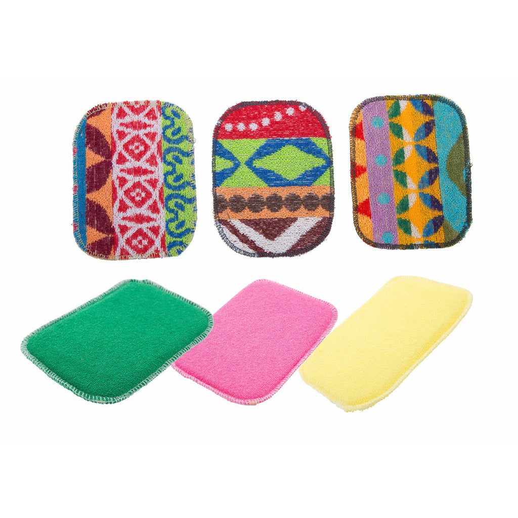 Scrubbies 2 Piece Pack Assorted Colours - Minimax