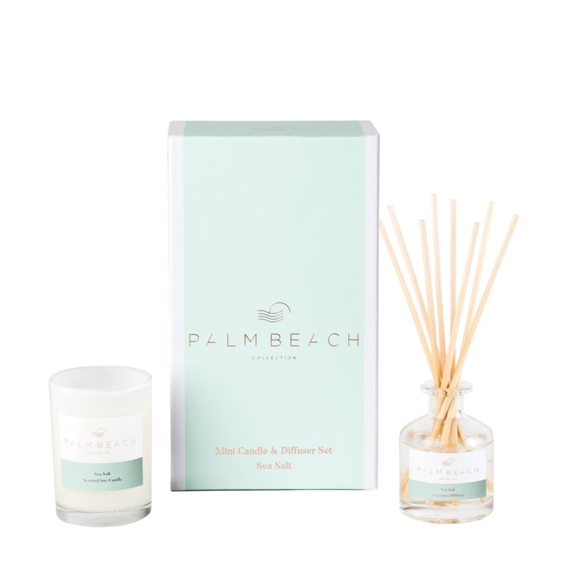 Sea Salt Mini Candle & Diffuser Gift Pack - Minimax