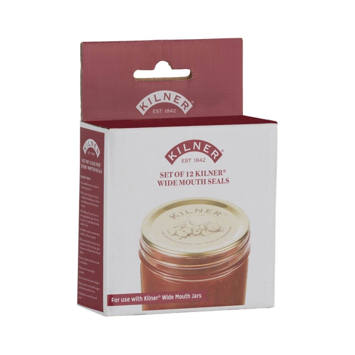 Set of 12 Wide Mouth Preserving Jar Seals - Minimax