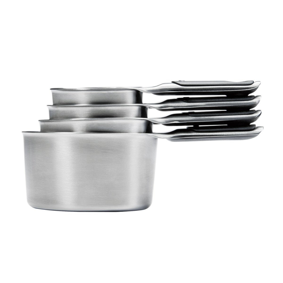 Set of 4 Stainless Steel Measuring Cups - Minimax