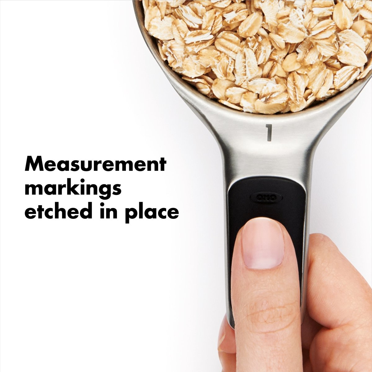 Set of 4 Stainless Steel Measuring Cups - Minimax