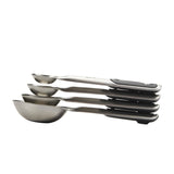 Set of 4 Stainless Steel Measuring Spoons - Minimax