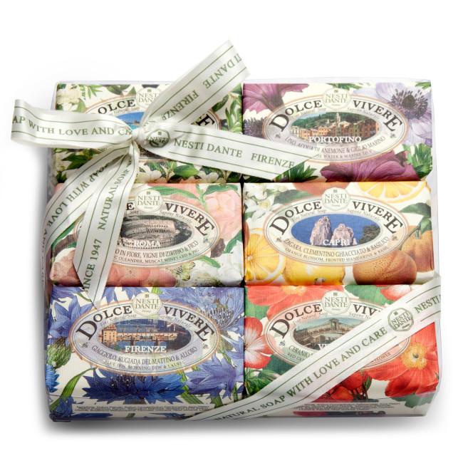 Set of 6 Dolce Vivere Soap Gift - Minimax