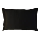 Silk Magnolia Silk Pillowcase Black | Minimax