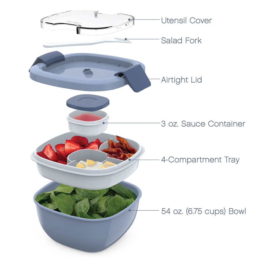 Bentgo All-in-One Salad Container Slate | Minimax