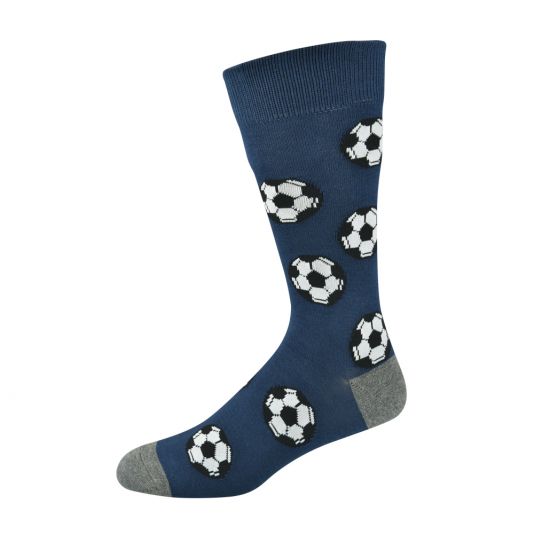 Soccer Navy Socks - Minimax