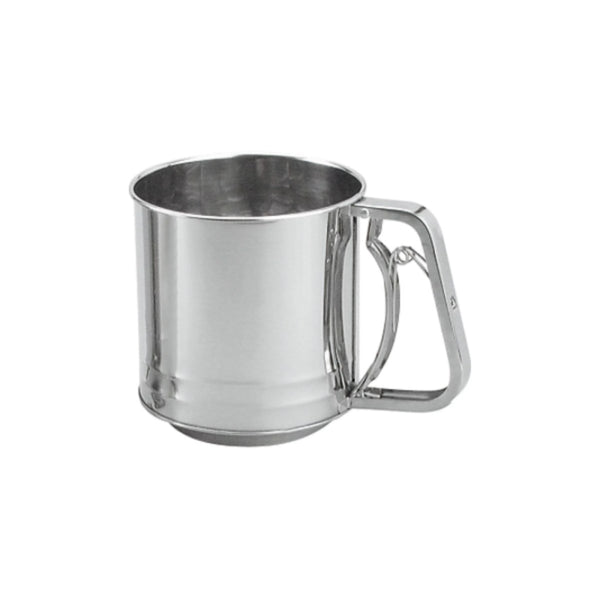Squeeze Handle Flour Sifter Stainless Steel 5-Cup - Minimax