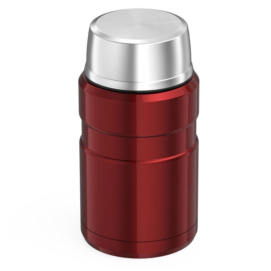 Stainless King 710ml Vacuum Insulated Red Food Jar - Minimax