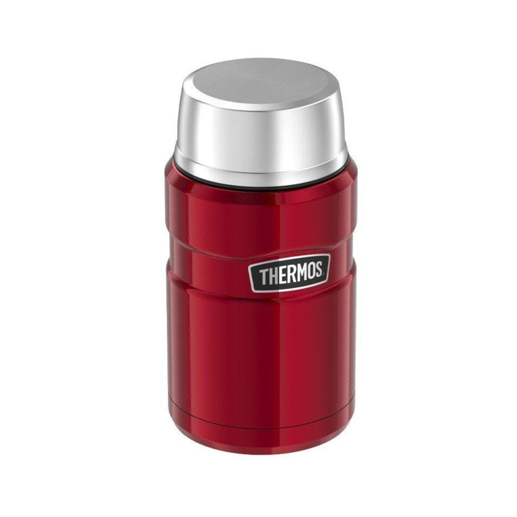 Stainless King Vacuum Insulated Red Food Jar 710ml - Minimax