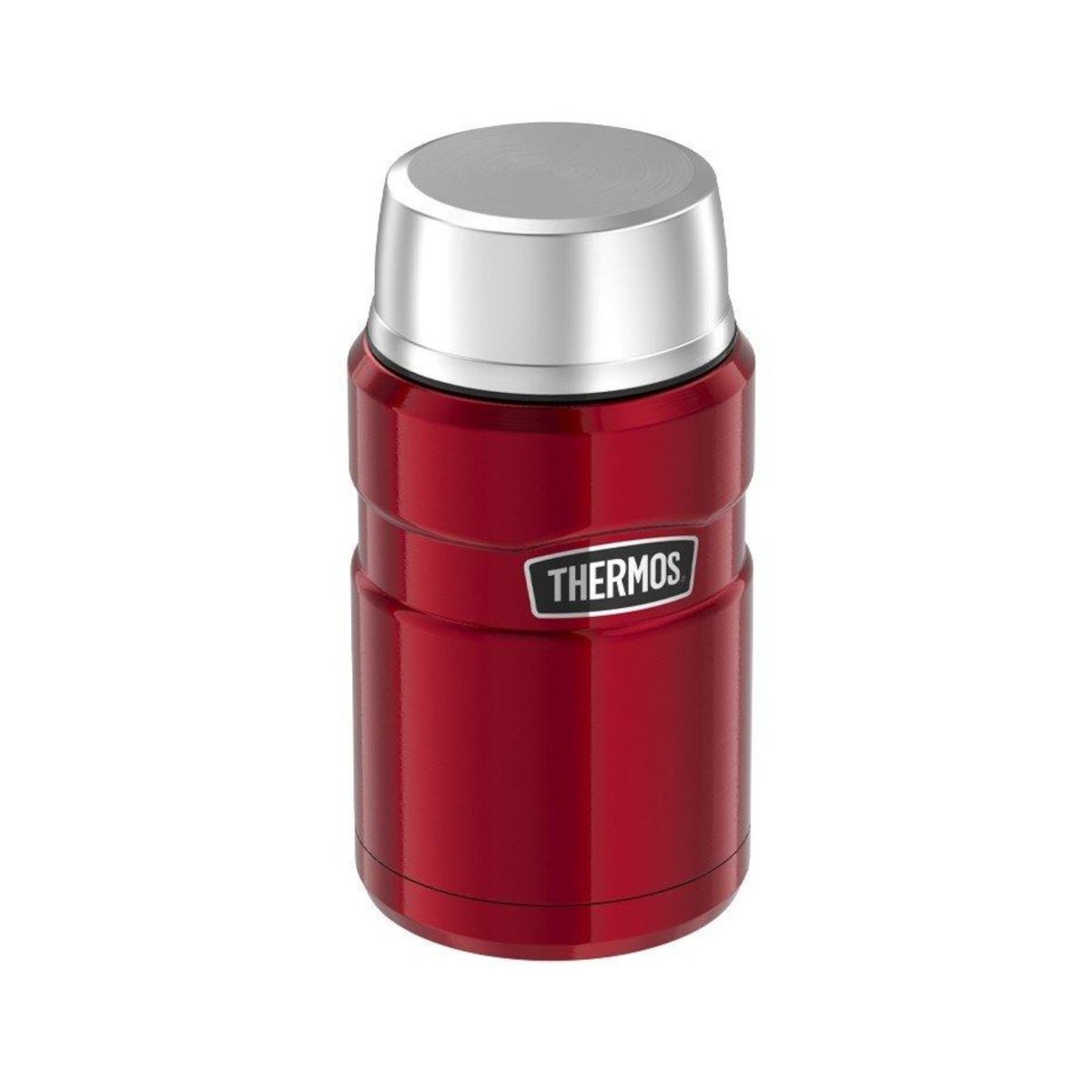 Stainless King Vacuum Insulated Red Food Jar 710ml - Minimax