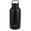 Stainless Steel Double Wall 1.9 Litre Black Insulated Bottle - Minimax