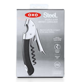 SteeL Double Lever Waiter's Corkscrew - Minimax