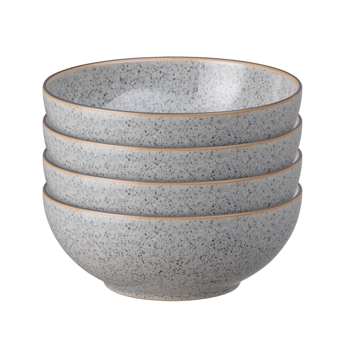 Denby Studio Cereal Bowls Grey 17cm (Set of 4) | Minimax