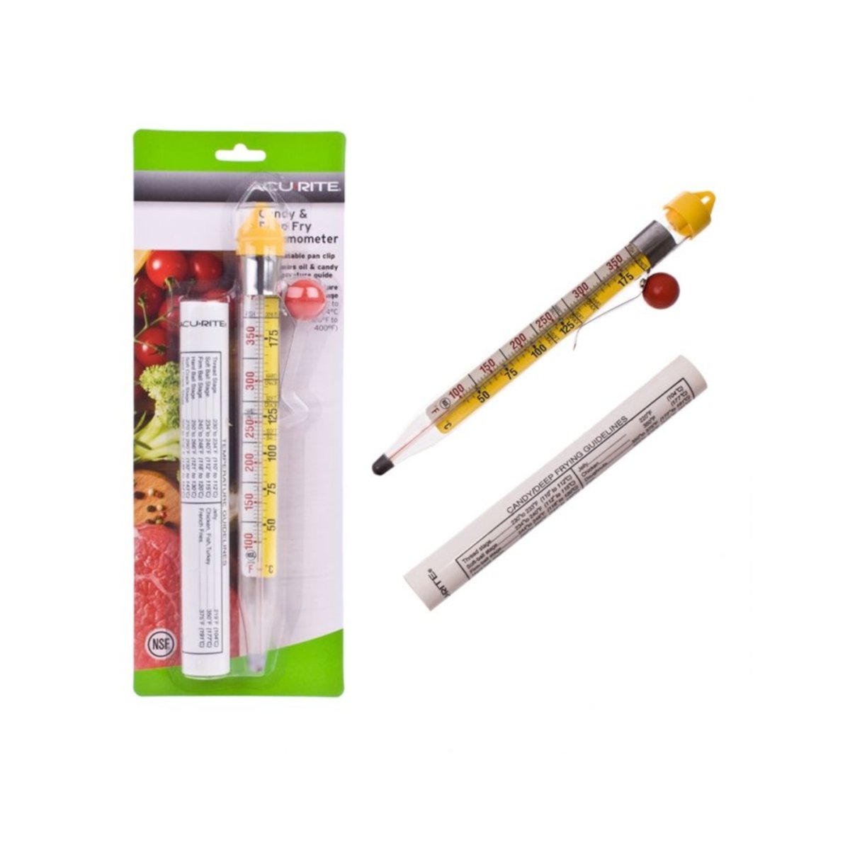 AcuRite Sugar & Deep Frying Thermometer | Minimax