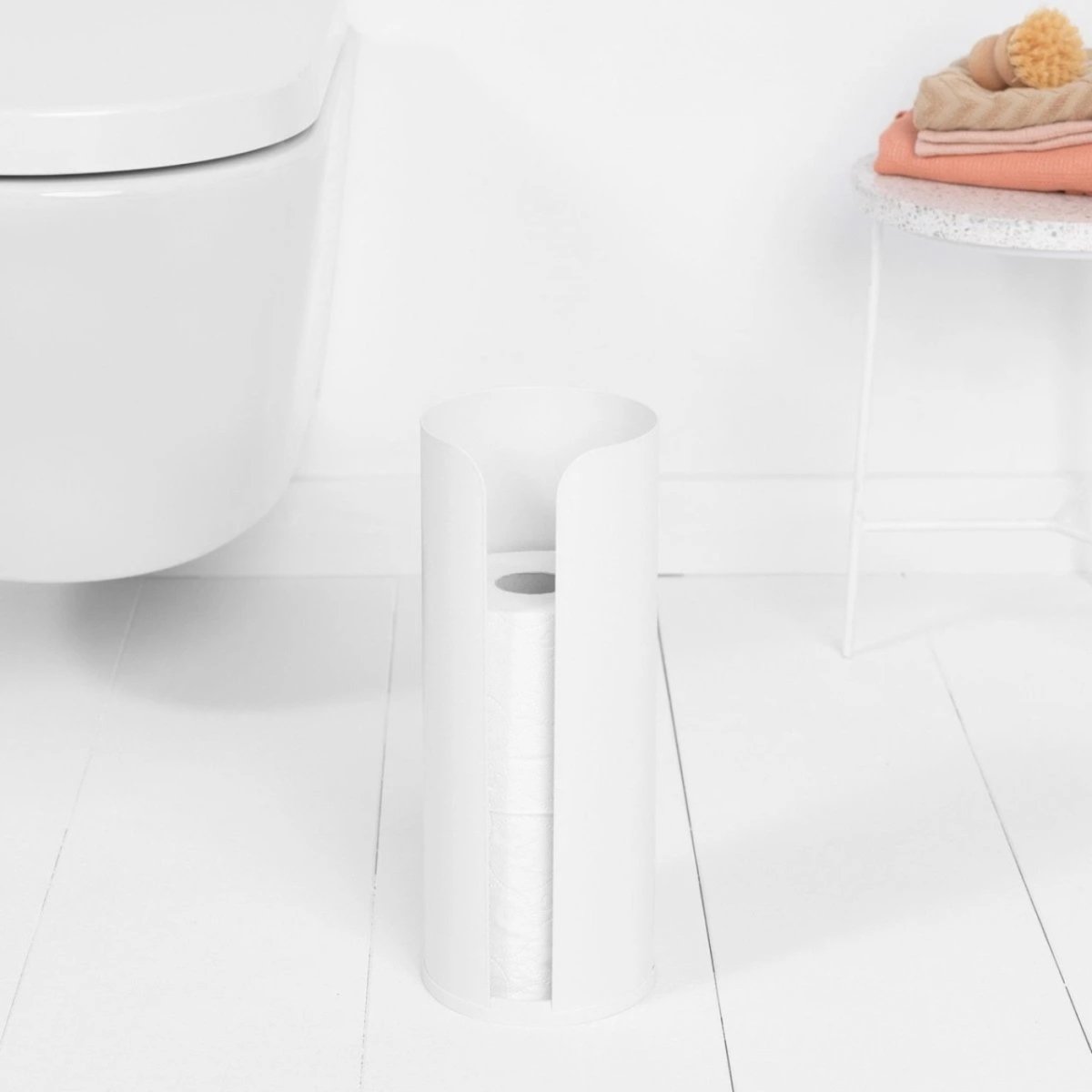 Brabantia Toilet Roll Dispenser White Minimax