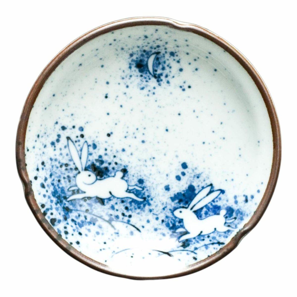 Tsukiusagi Rabbit 11cm Plate - Minimax