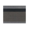 Utility Mat Bold Stripe Silver Black 61x91cm - Minimax