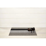 Utility Mat Bold Stripe Silver Black 61x91cm - Minimax