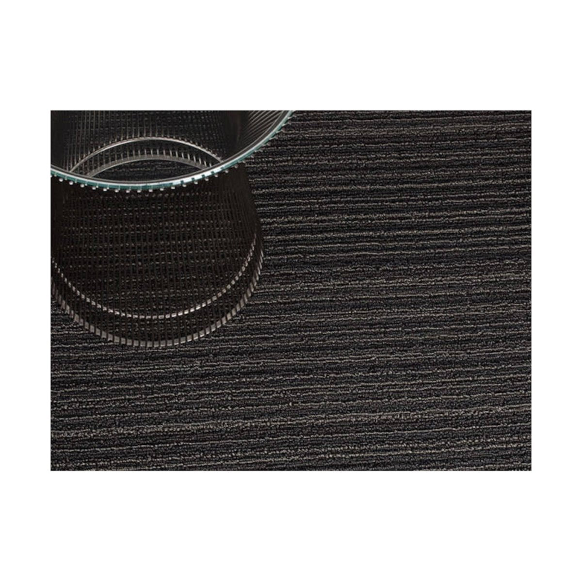 Utility Mat Skinny Stripe Steel 61x91cm - Minimax