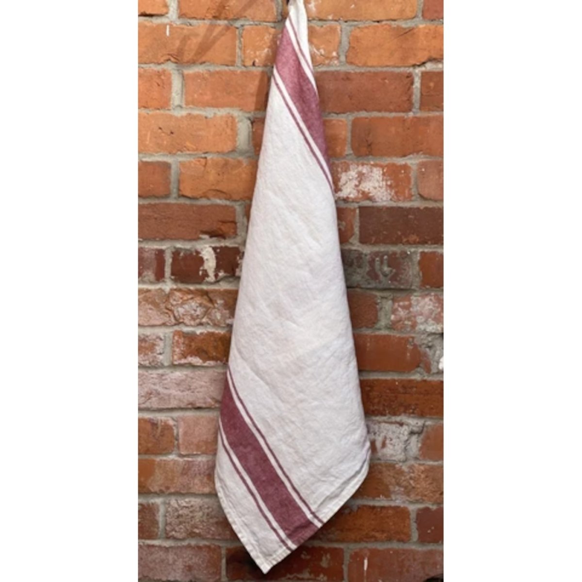 Tessitura Toscana Telerie Vecchi Tempi - Rosso Tea Towel | Minimax