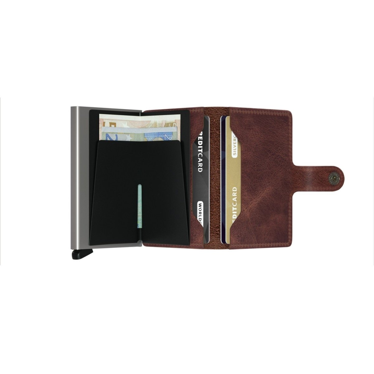 Secrid Mini Wallet Vintage Brown | Minimax