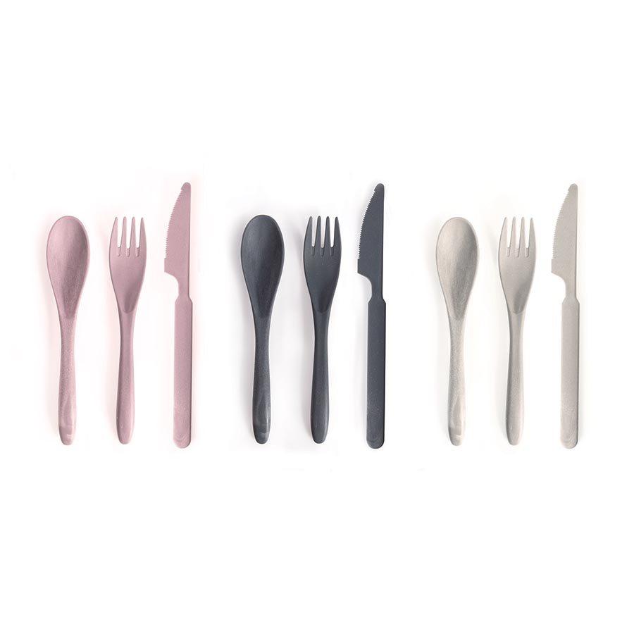 IS Gift Wheat Straw Travel Cutlery Assorted Set 3 Piece | Minimax
