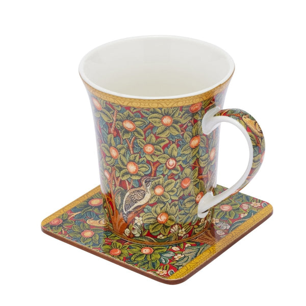 Woodpecker Tapestry Mug & Coaster Set - Minimax