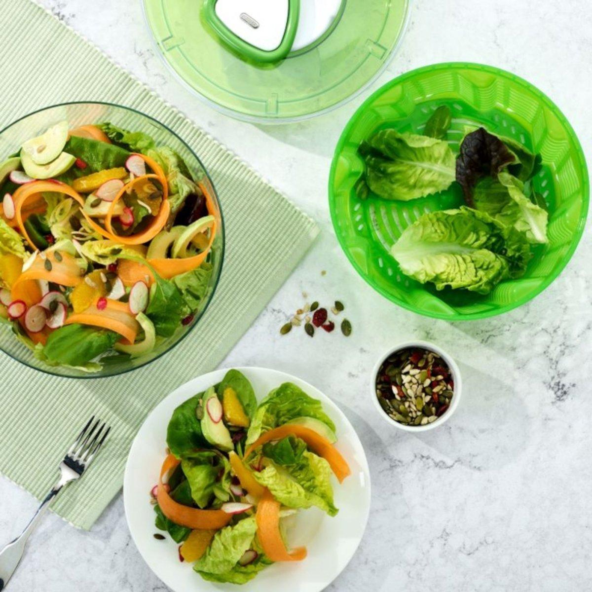 Zyliss Spin 2 Salad Spinner Small | Minimax